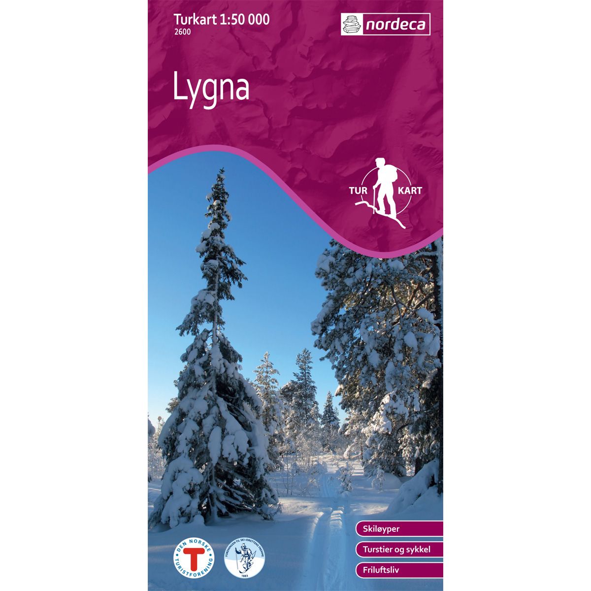Lygna - Turkart 1: 50 000