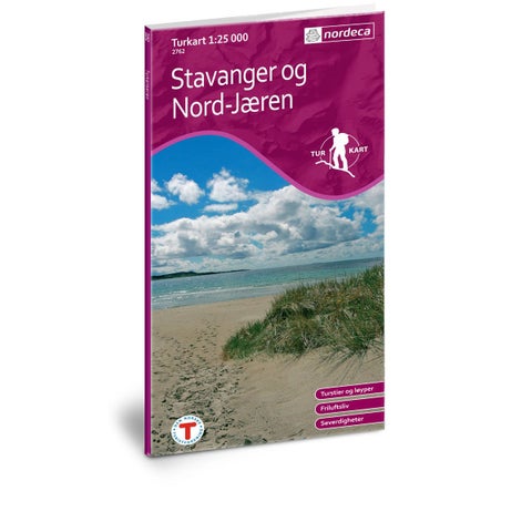 Stavanger Og N. Jæren - Turkart 1: 25 000