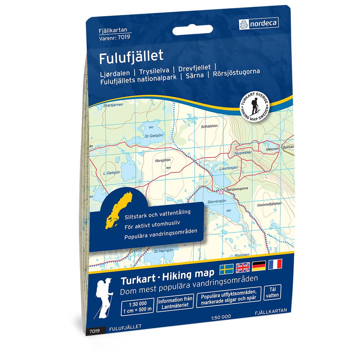 Fulufjället 1:50 000