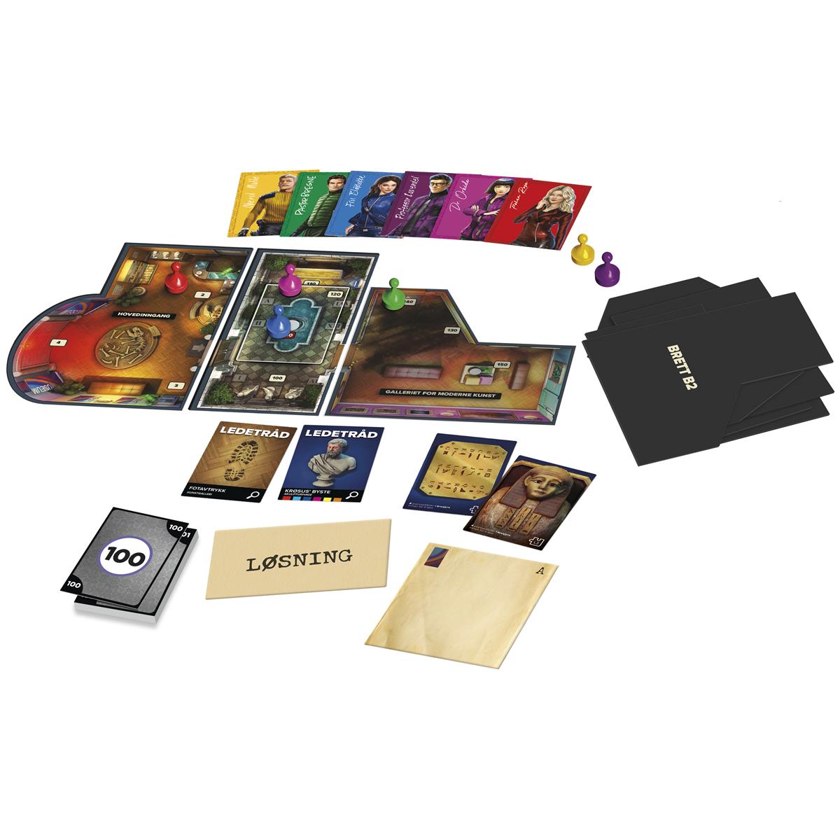 Spill Cluedo Escape Art Heist