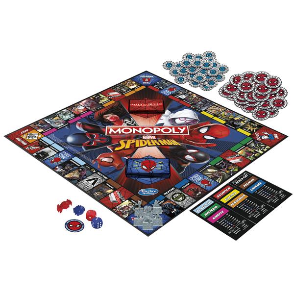 Spill Monopoly Spiderman Eng