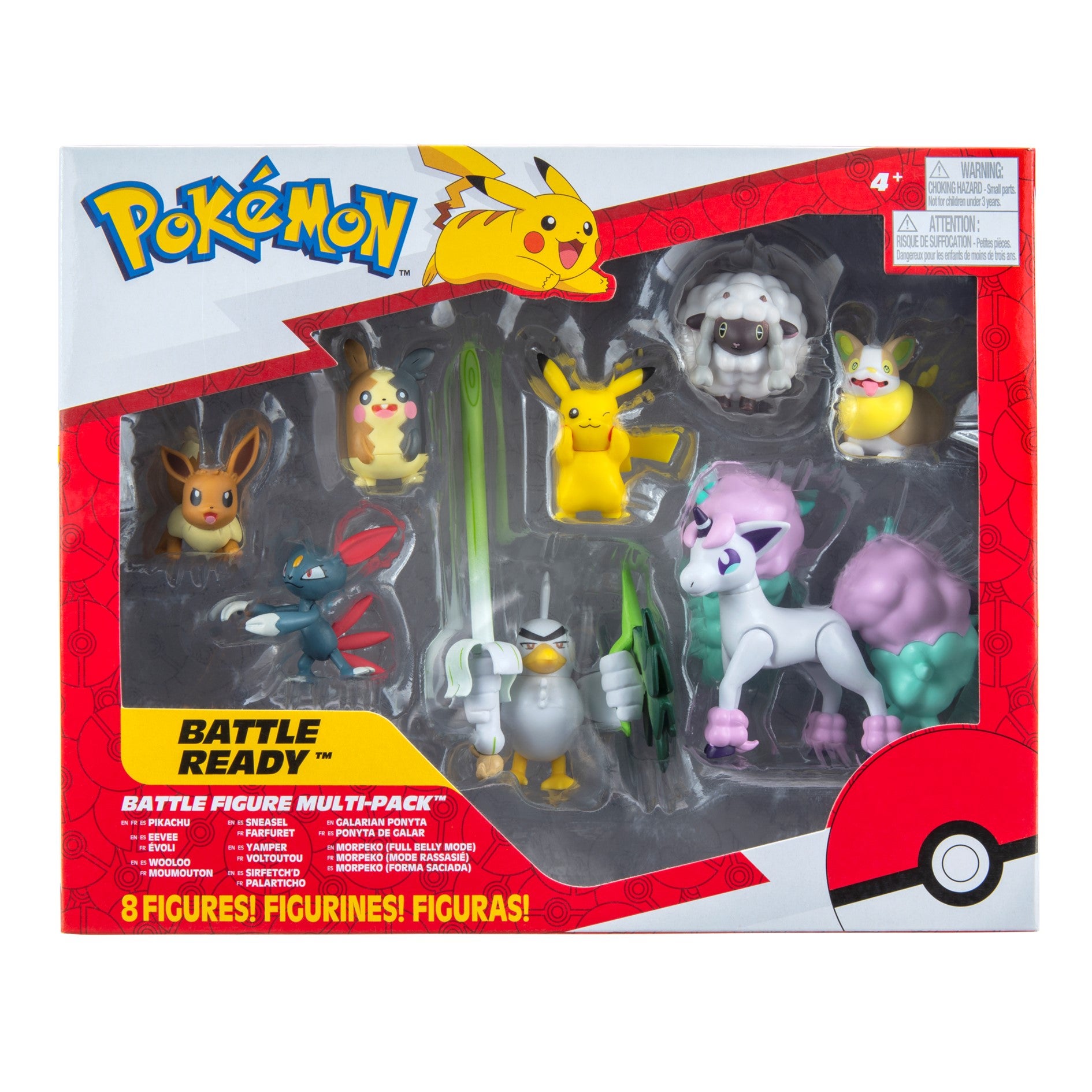 Pokemon W7 Figur 8 pk