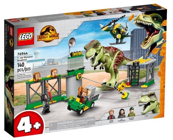 Lego T.rex på rømmen76944