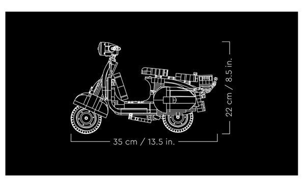 Lego Vespa 10298