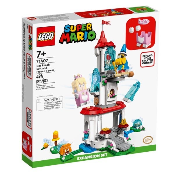 Lego Ekstrabanesettet Cat Peach-drakt og Istårn 71