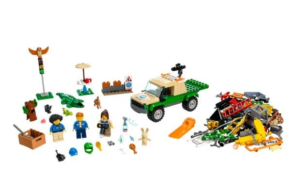 Lego Redning av ville dyr i naturen 60353