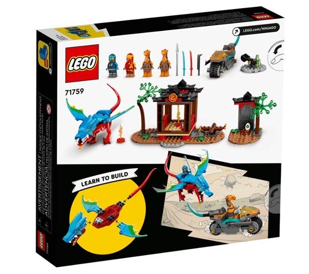 Lego Ninjasett med drage og tempel 71759