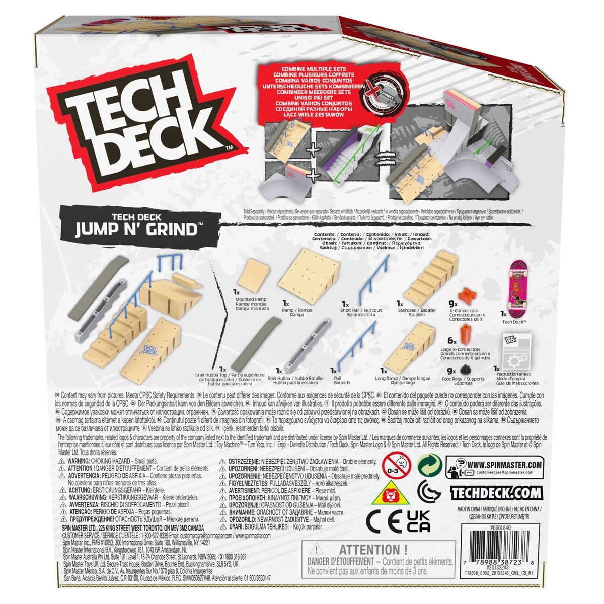 Tech Deck X-connect jump n grind