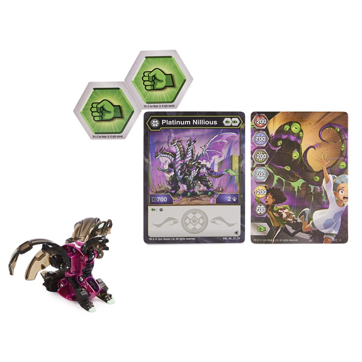 Bakugan diecast strength S4 Ass