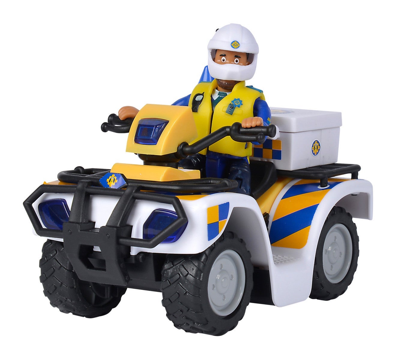 Brannmann Sam Police Quad m/figur