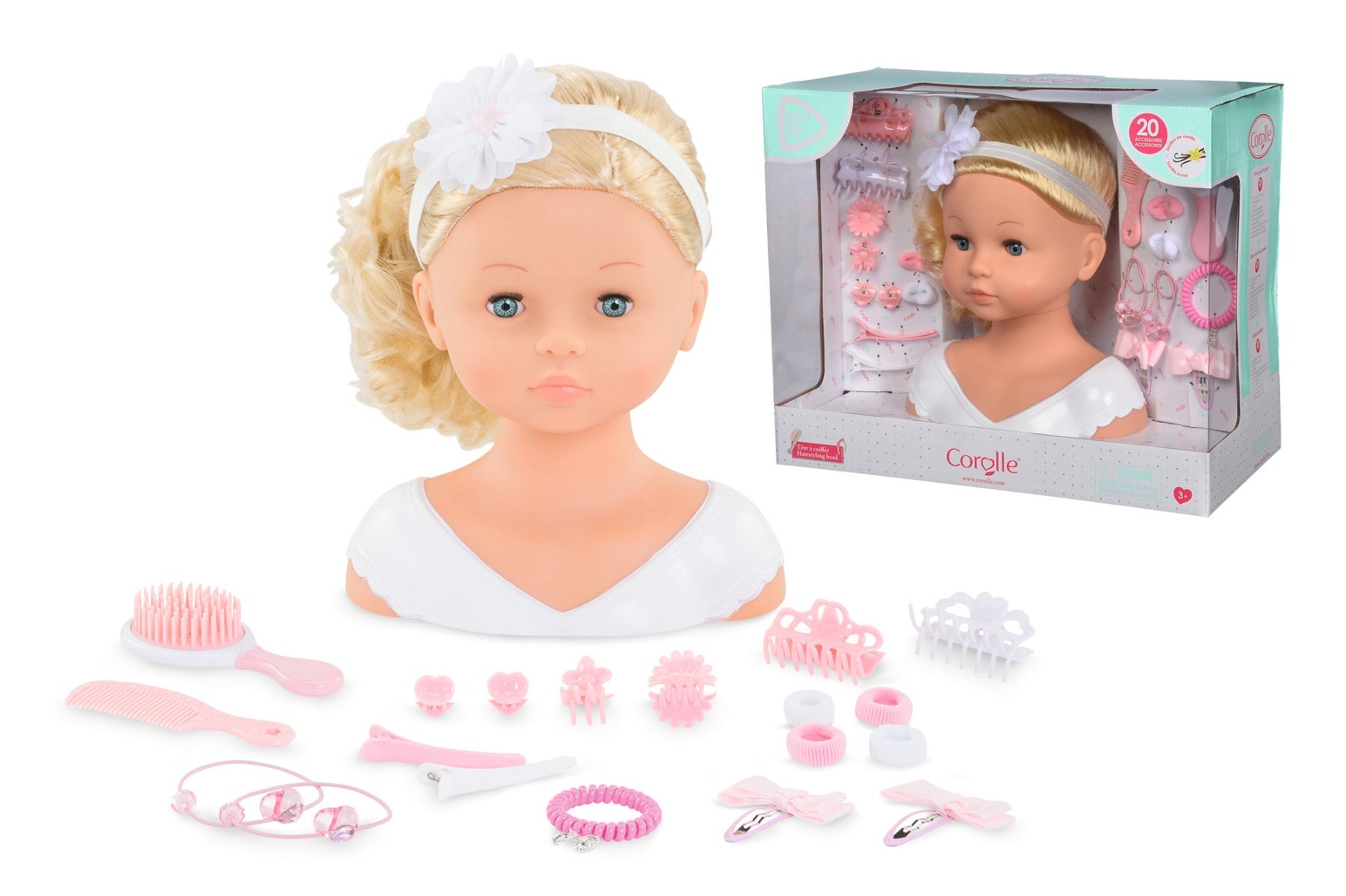 Dukke Corolle Hair Styling Head