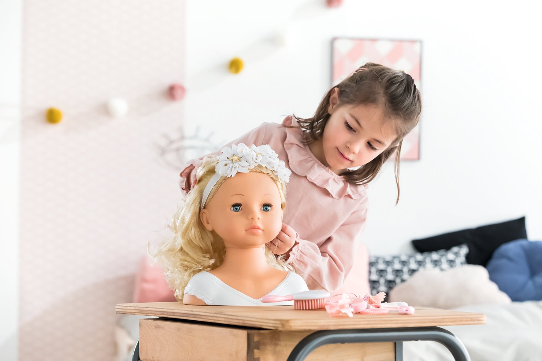 Dukke Corolle Hair Styling Head