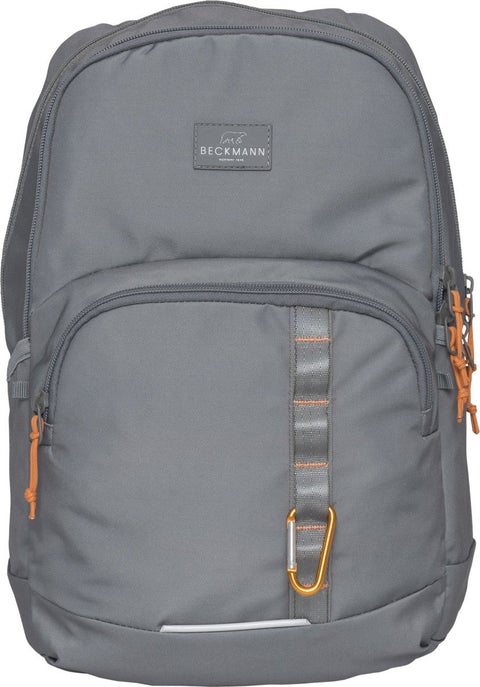 Skolesekk 2-7.kl Green Orange Sport Junior 30L - Beckmann