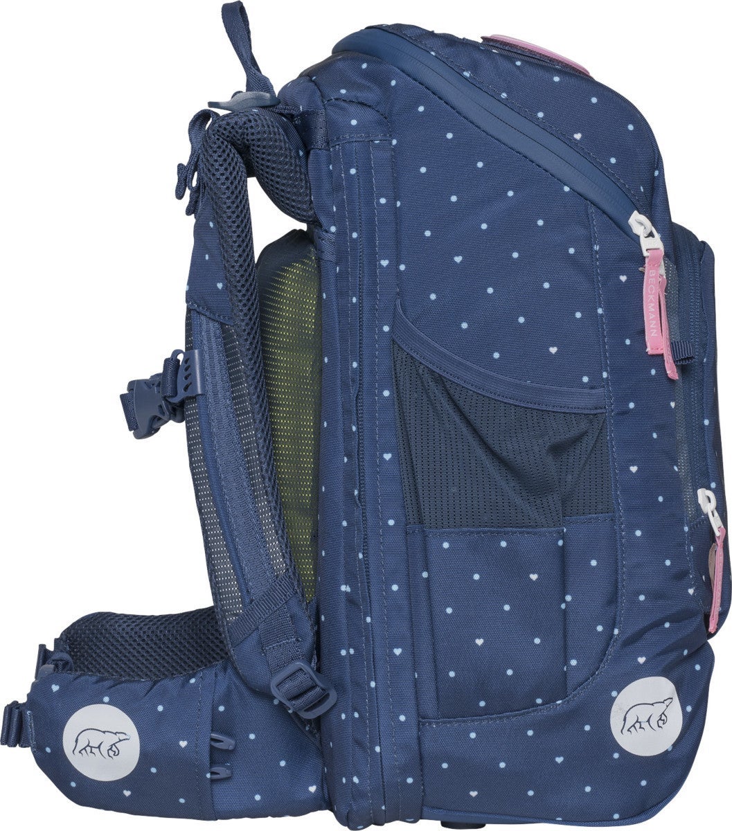 Skolesekk 1.kl Pet Friends Blue Active Air FLX