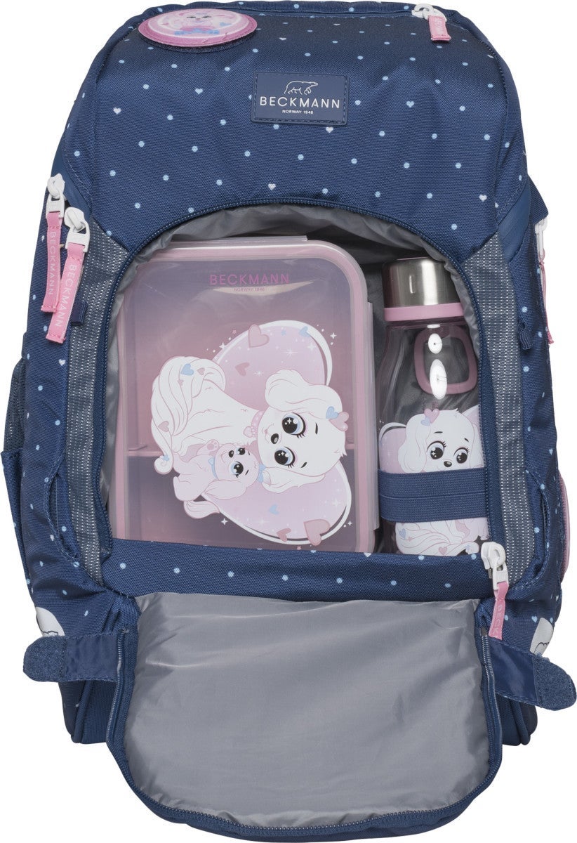 Skolesekk 1.kl Pet Friends Blue Active Air FLX