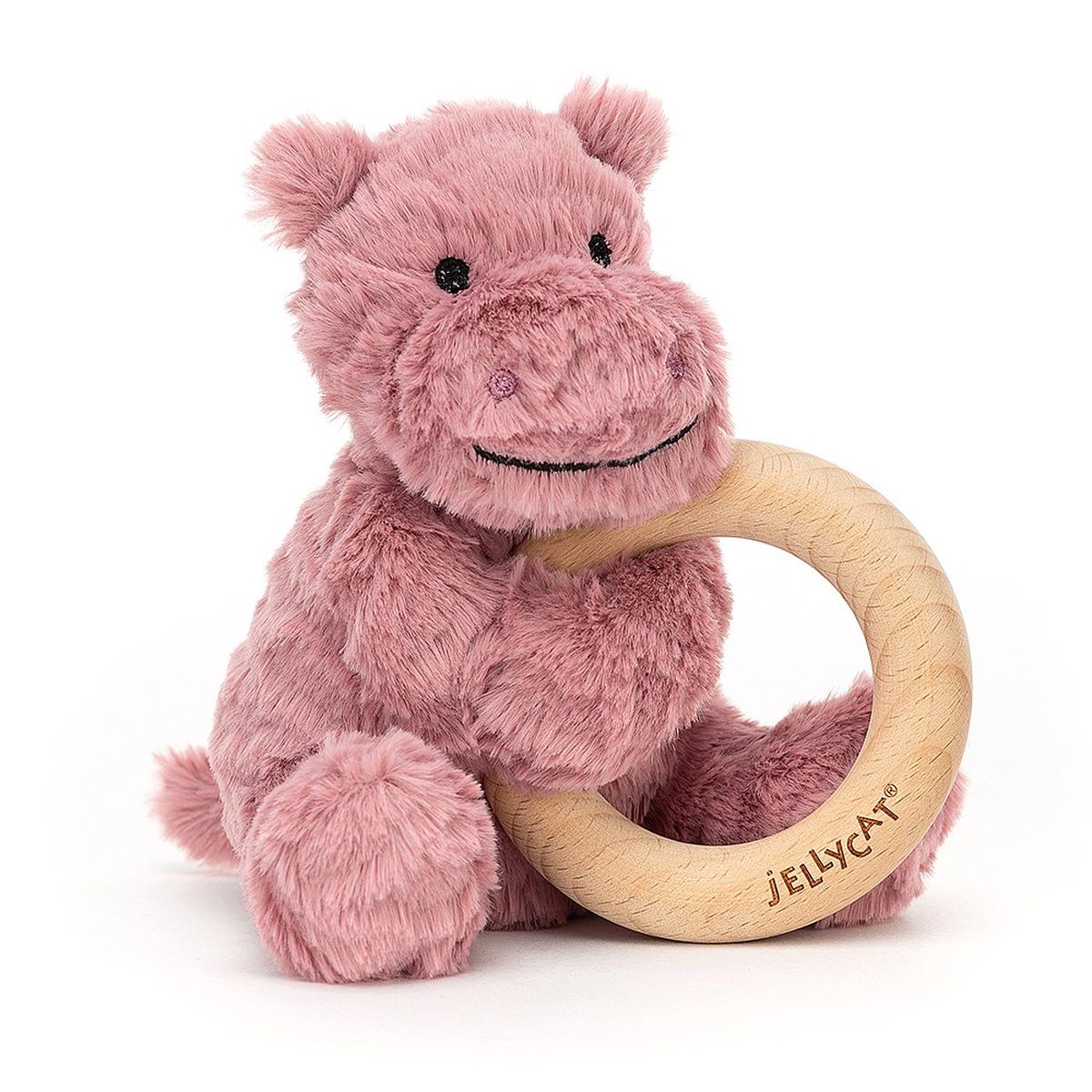 Rangle Flodhest Plysj 14cm M Trering Fuddlewuddle