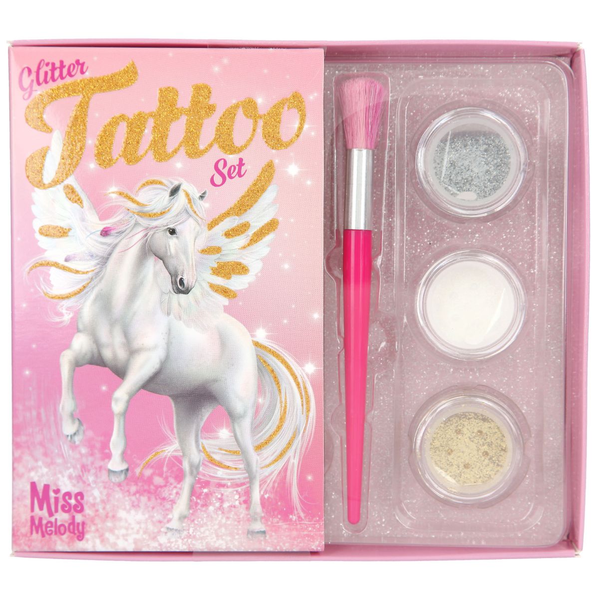 Glitter Tattoo Sett Miss Melody