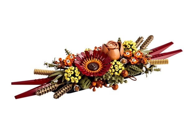 Lego Dekorasjon med tørkede blomster 10314