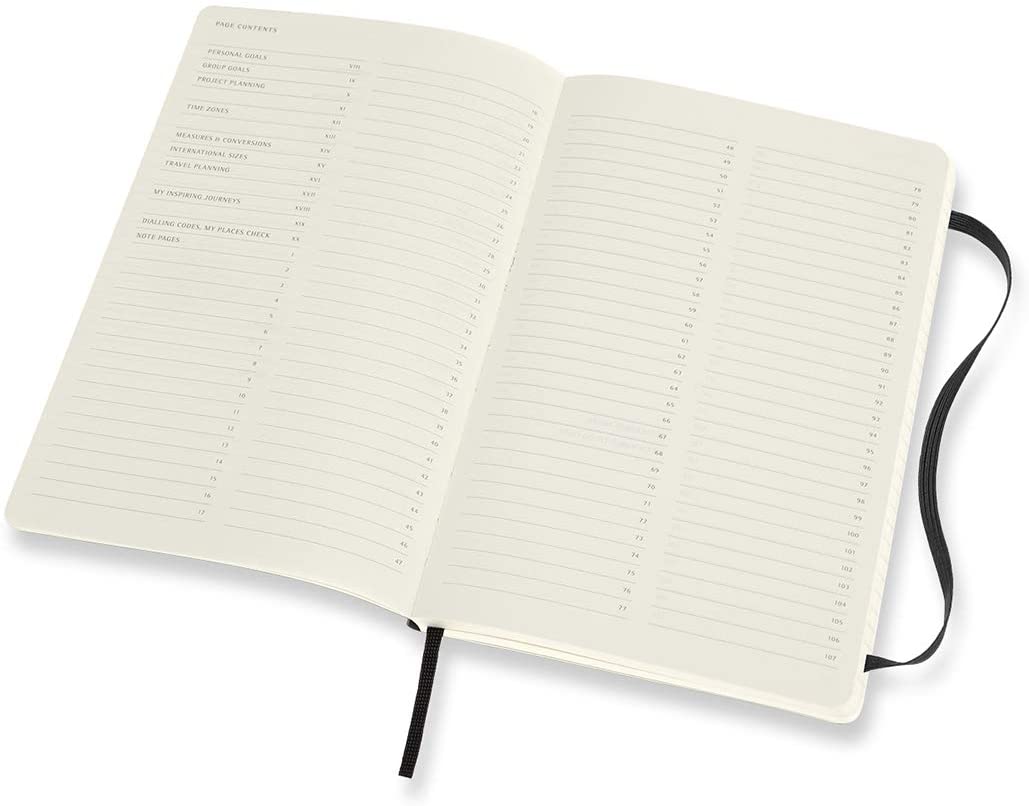 PRO NOTEBOOK LARGE SOFT BLACK