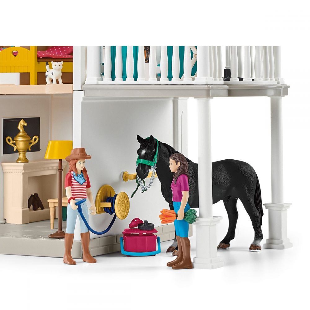 Schleich hus og stall