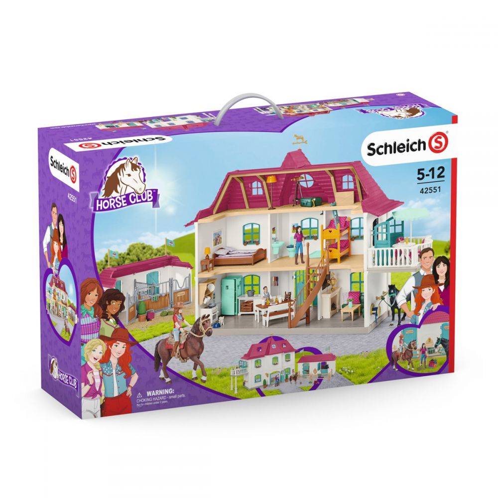 Schleich hus og stall