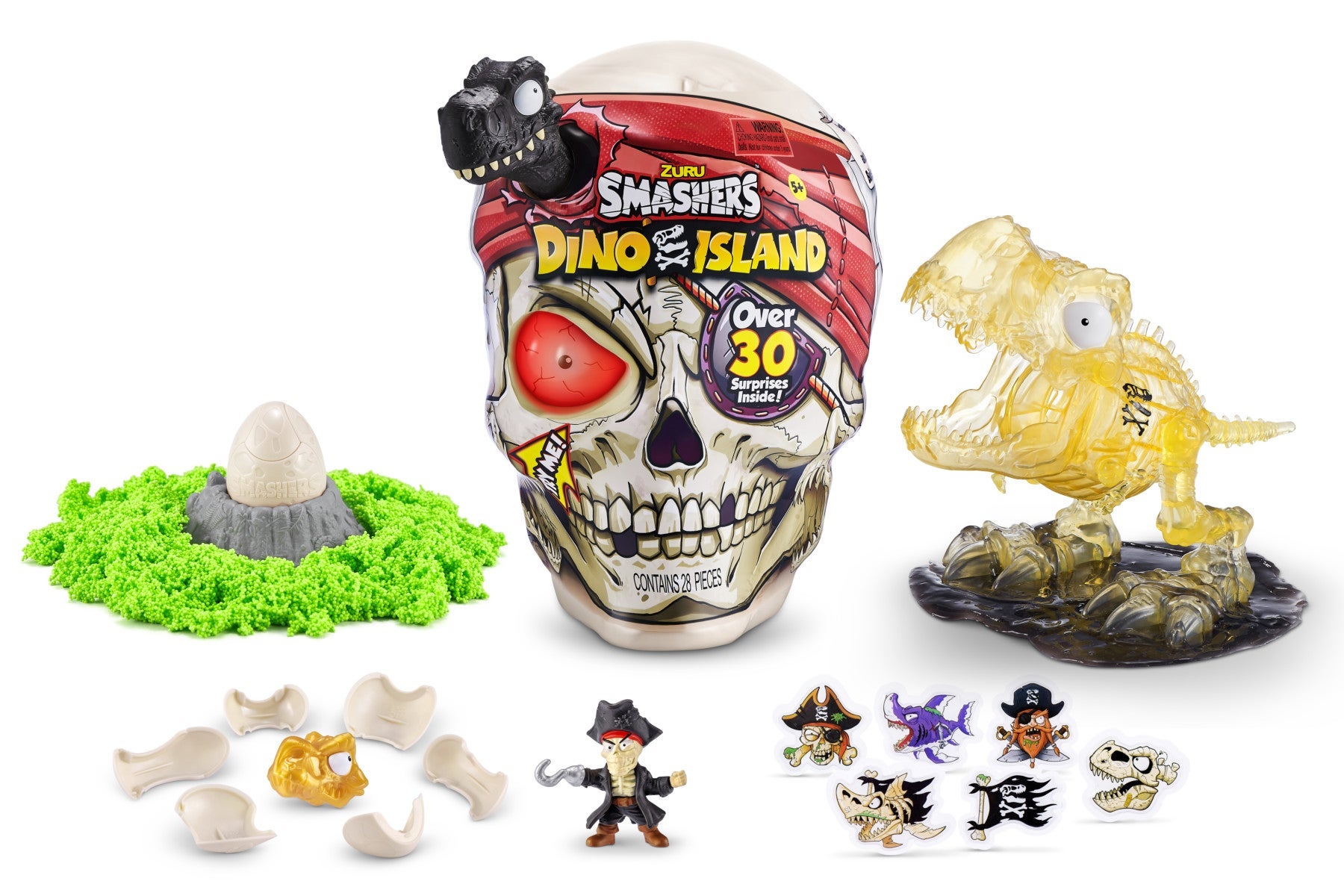 Smashers giant skull