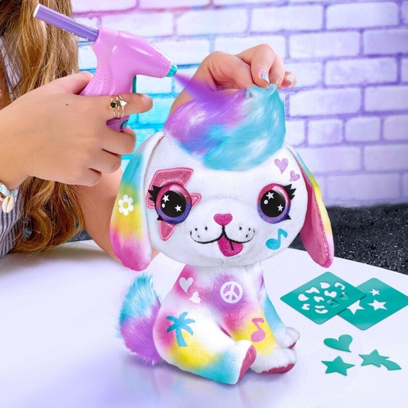 Bamse Airbrush Plush Puppy