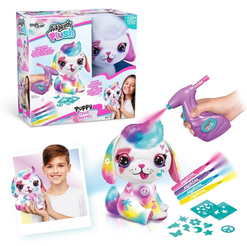Bamse Airbrush Plush Puppy