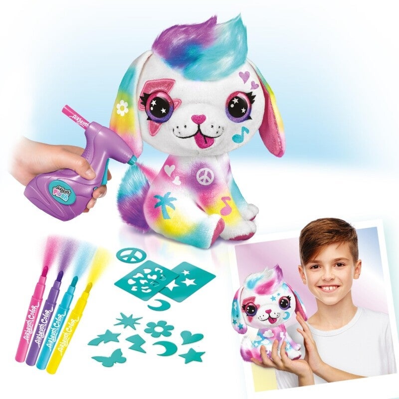 Bamse Airbrush Plush Puppy