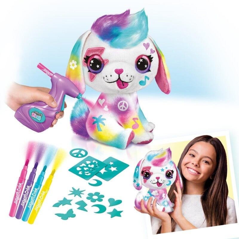 Bamse Airbrush Plush Puppy