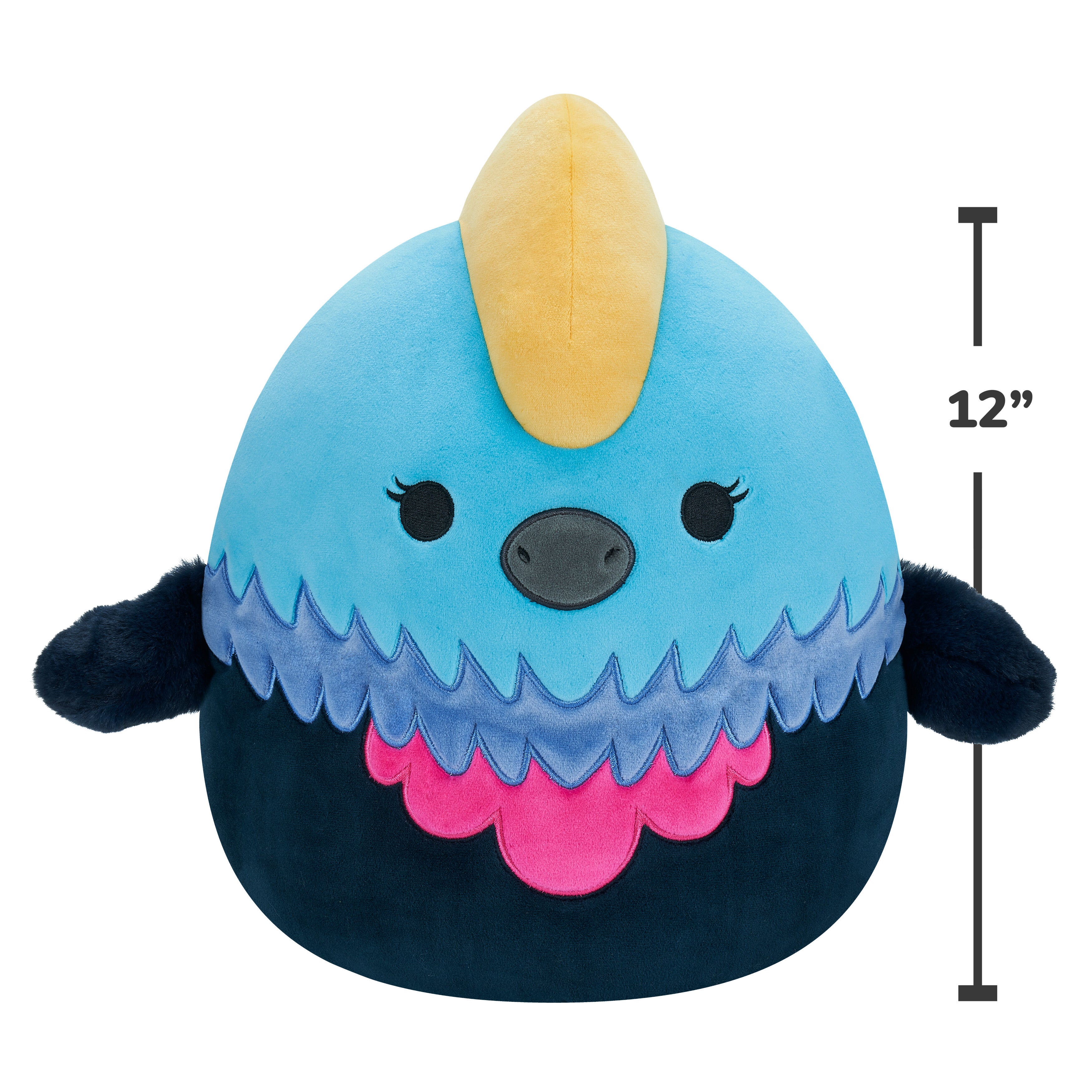 Squishmallows 30 cm melrose kasuar p16