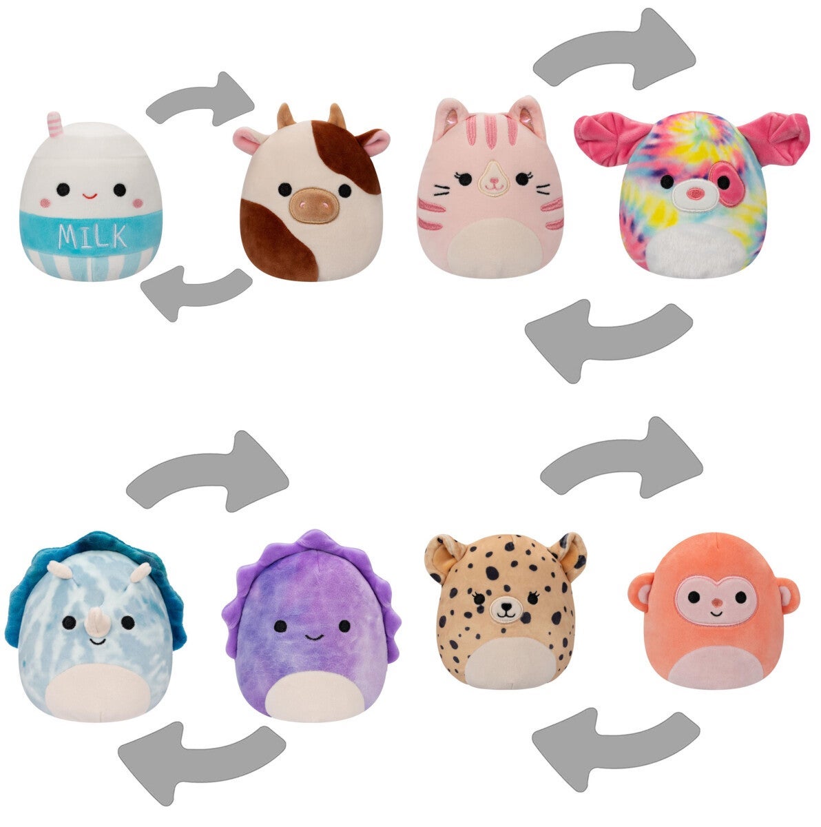 Squishmallows flip a mallow 13 cm ass p17 cdu