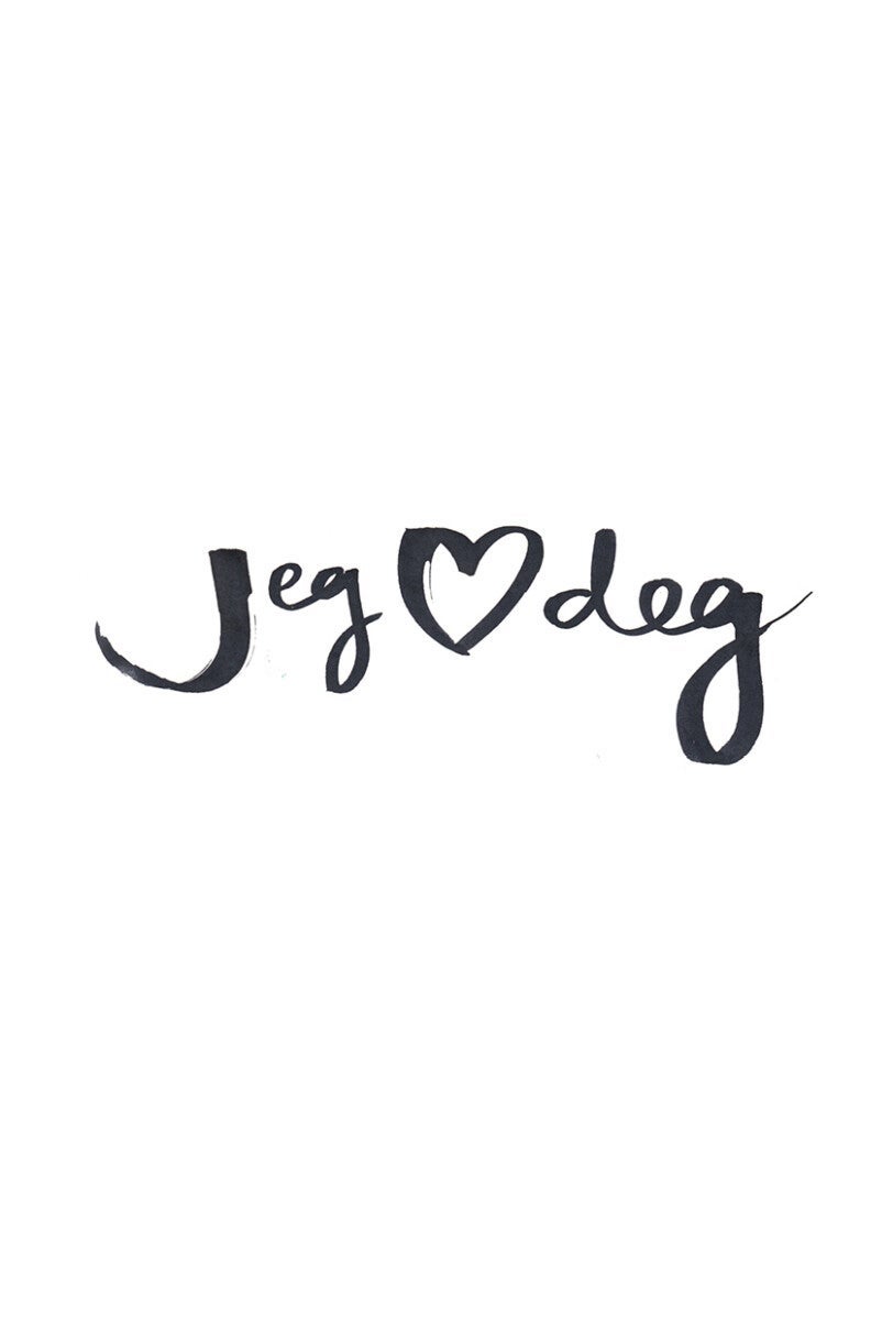 Kort gave jeg elsker deg Emmeselle
