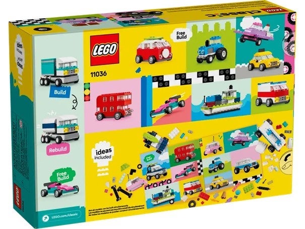 Lego Kreative kjøretøy 11036