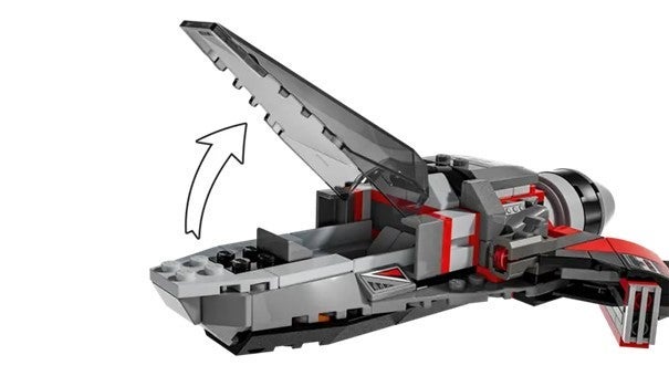 Lego Captain America i kamp mot Red Hulk 76292