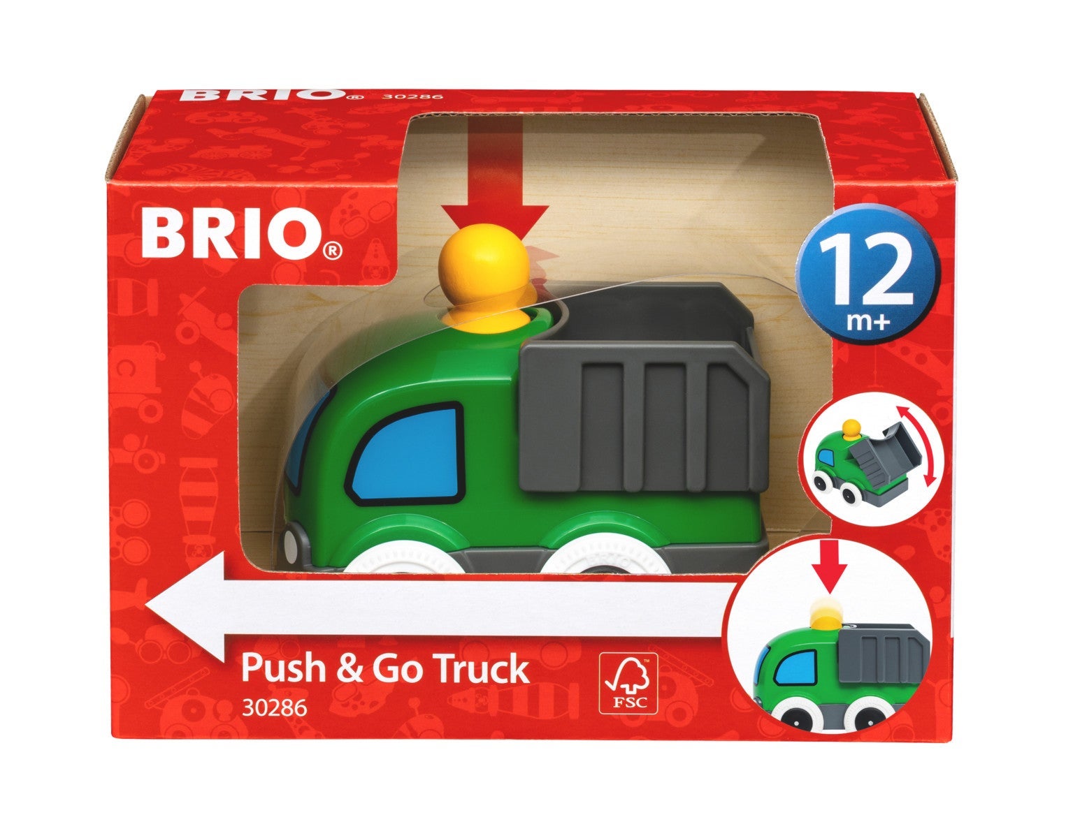 Brio Push og Go-Lastebil
