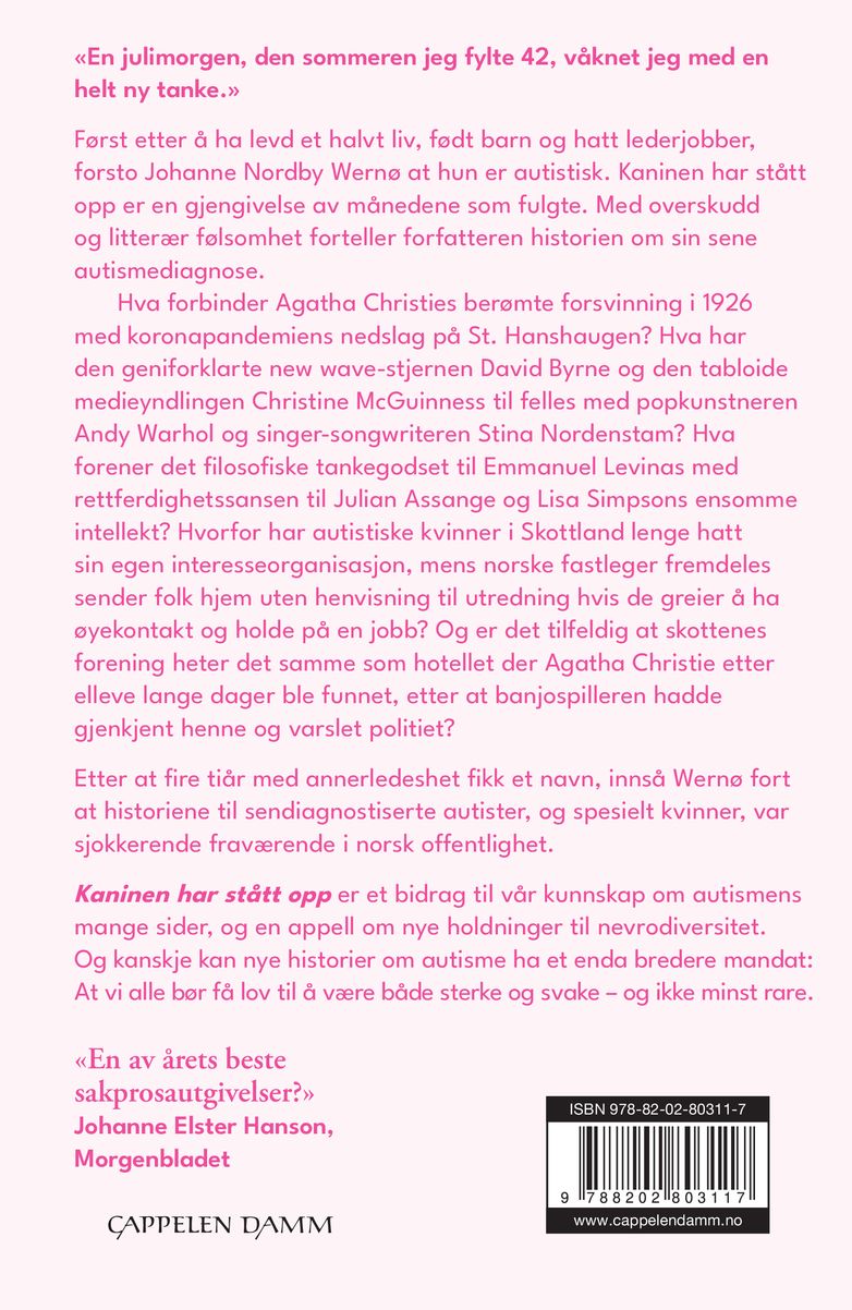 Kaninen har stått opp