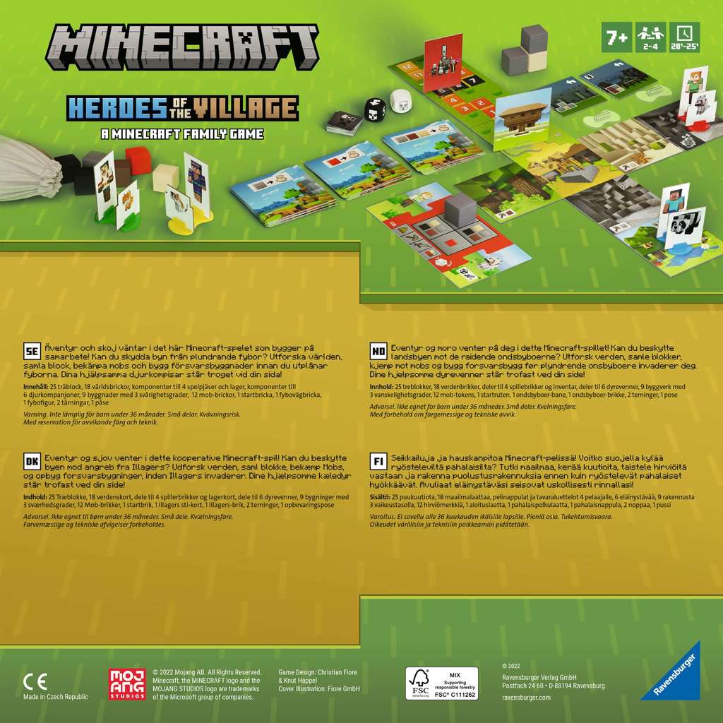 Spill Minecraft Heroes Save The Village