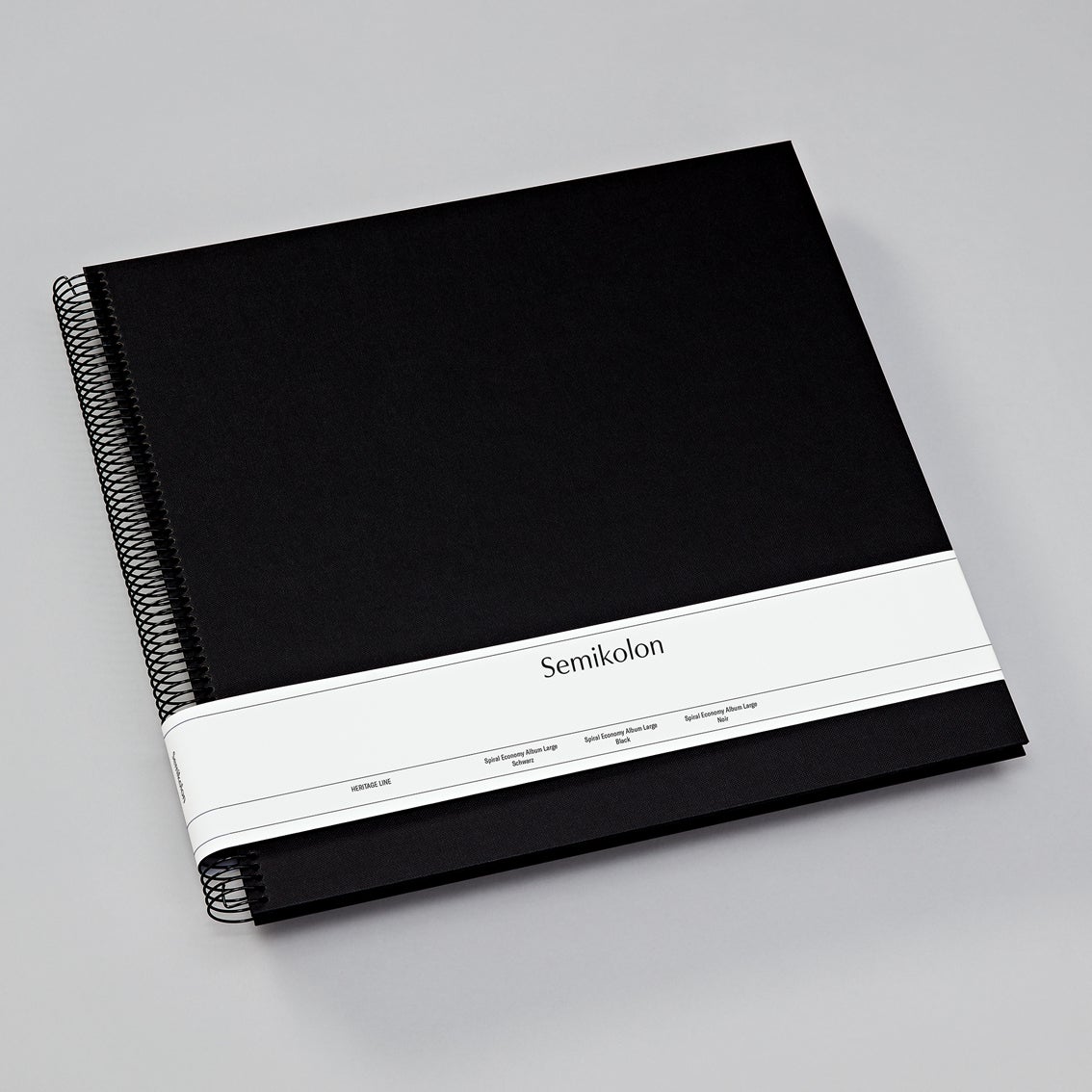 Album Spiral Black Black L