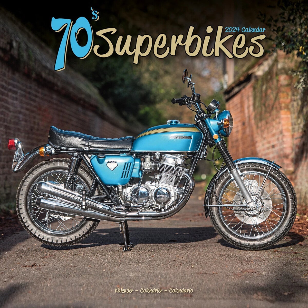 Kalender 2024 70'S Superbikes 30x30cm