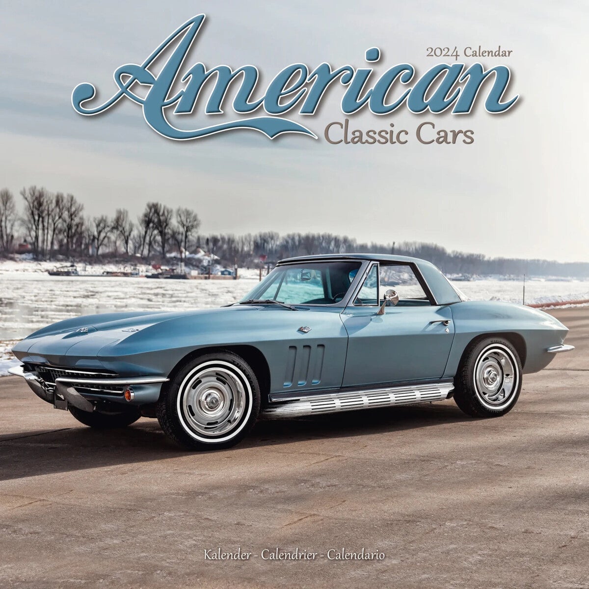 Kalender 2024 Am Classic Cars 30x30cm