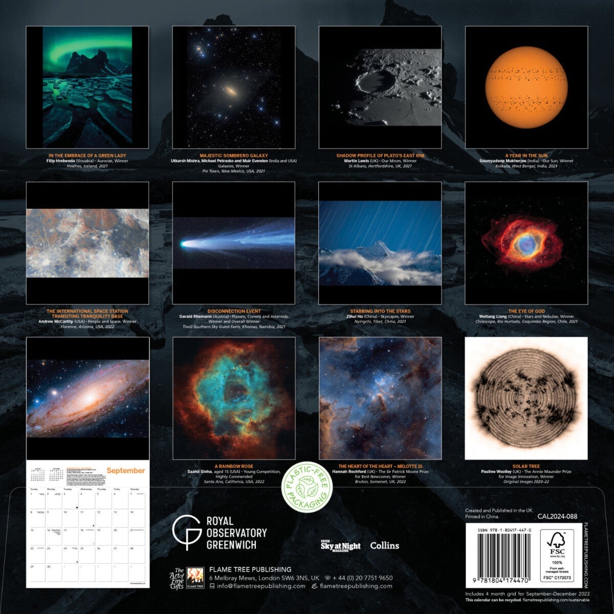 Kalender 2024 Astronomy 30x30cm
