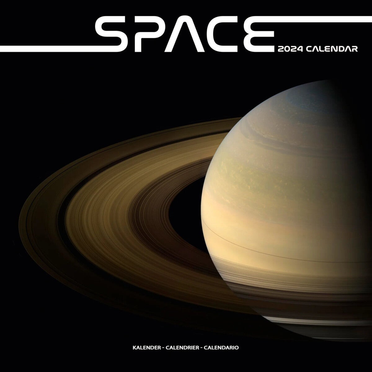 Kalender 2024 Spaced Out 30x30cm
