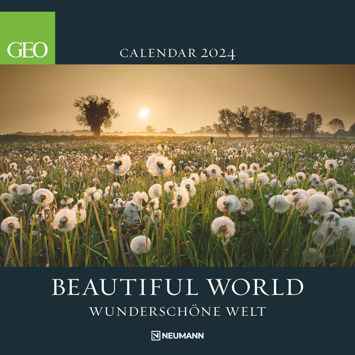 Kalender 2024 Beautiful World 30x30cm