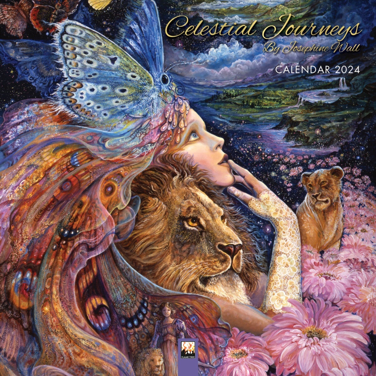 Kalender 2024 Celestial Journeys 30x30cm