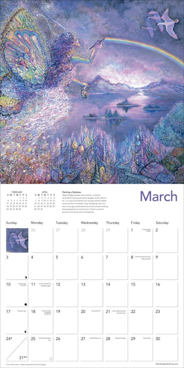 Kalender 2024 Celestial Journeys 30x30cm