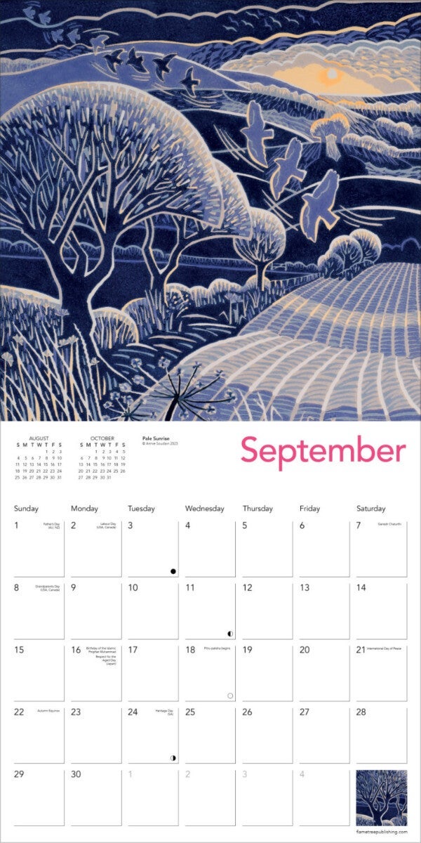 Kalender 2024 Annie Soudain 30x30cm