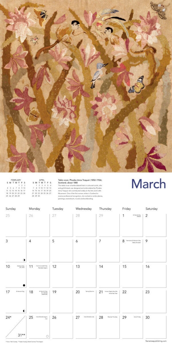 Kalender 2024 Women in Arts 30x30cm