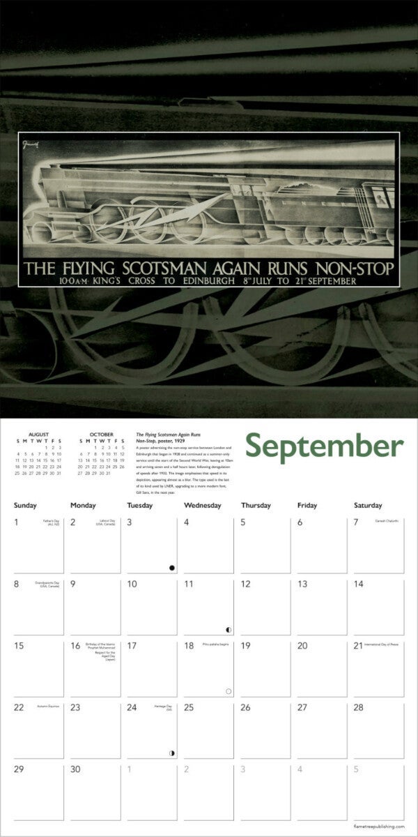 Kalender 2024 Flying Scots 30x30cm