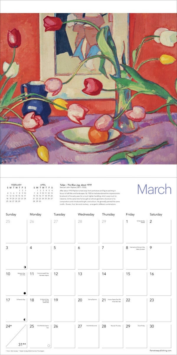 Kalender 2024 Scottish 30x30cm